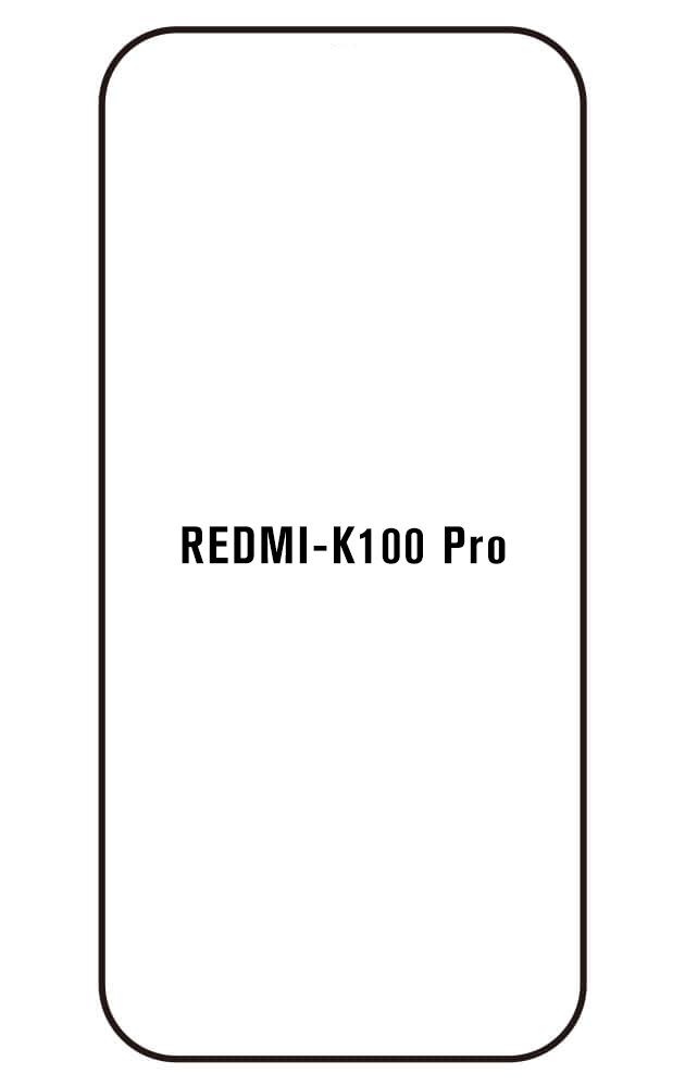 Film hydrogel Redmi K100 Pro