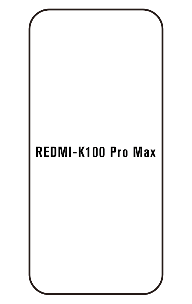 Film hydrogel Redmi K100 Pro Max