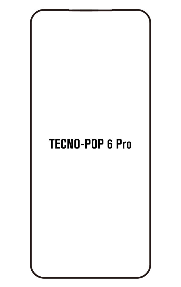 Film hydrogel Tecno Pop 6 Pro